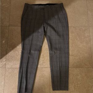 Vintage Ralph Lauren Gray Plaid Trousers